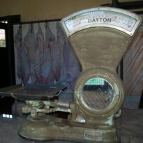 Balança utilizada no Açougue Progresso