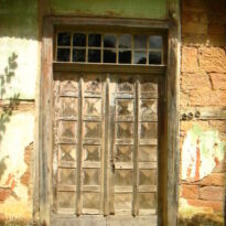 Porta de entrada do armazém