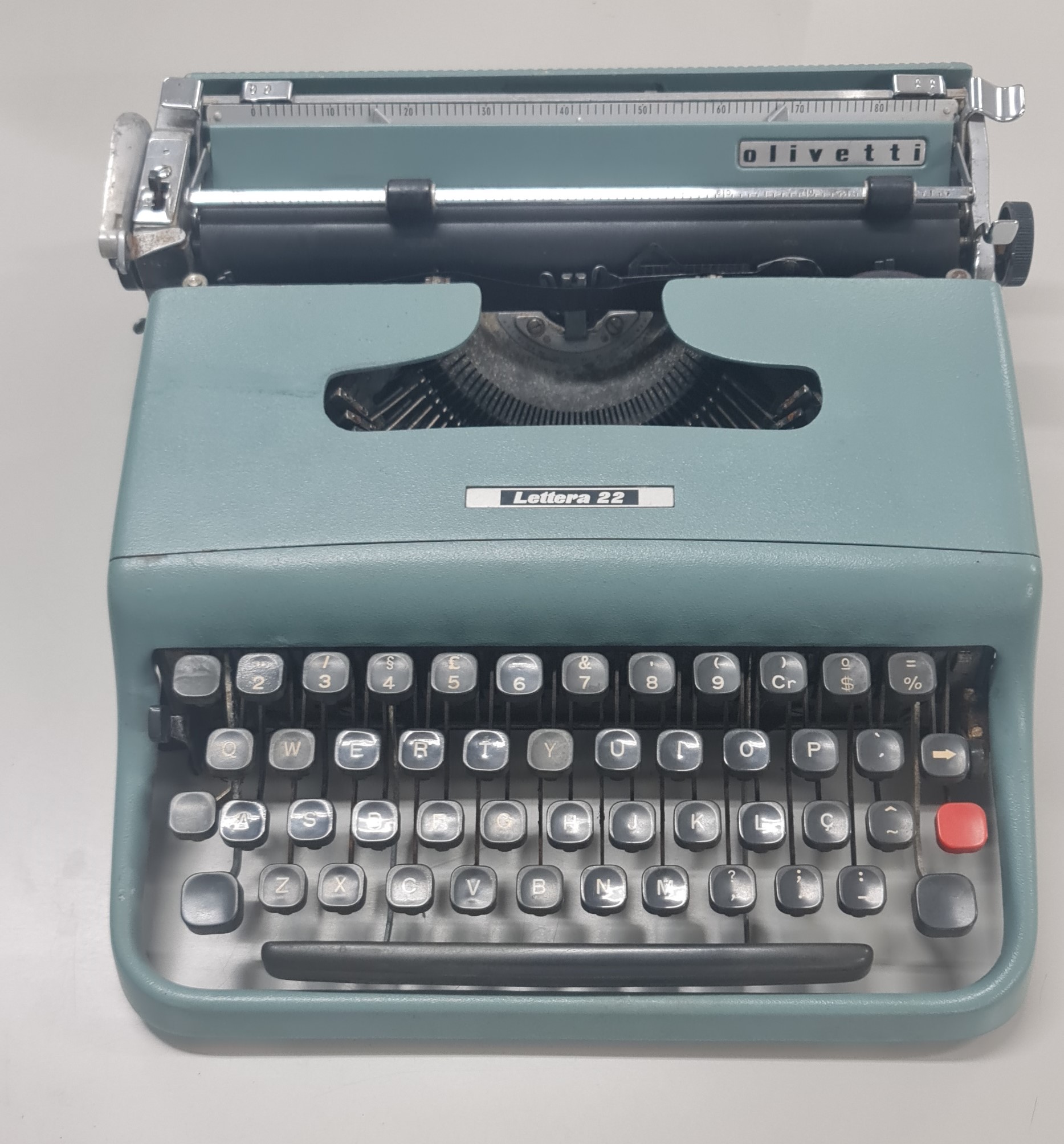 Máquina de escrever que pertenceu a Clarice Lispector