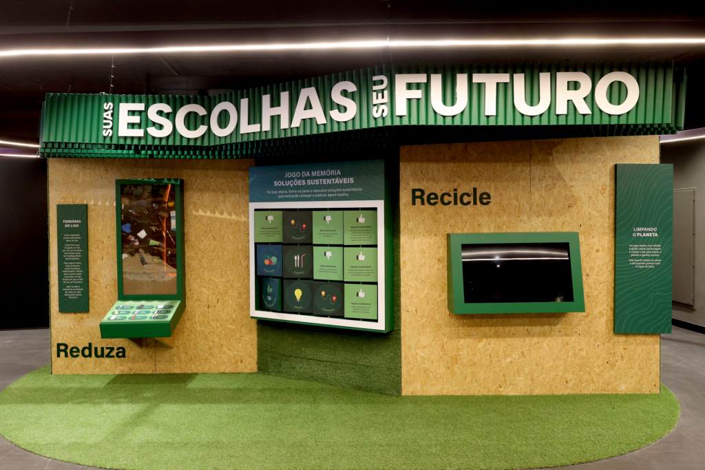 Todas as exposições do Museu da Imaginação são totalmente interativas, e esse é o nosso grande diferencial.