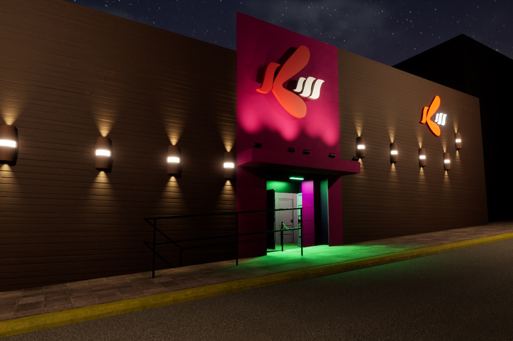 Frente da Boate Kiss