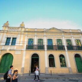 Fachada Museu Histórico de ampos