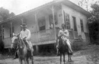 Casa de Taipa na primeira metade do século XX.